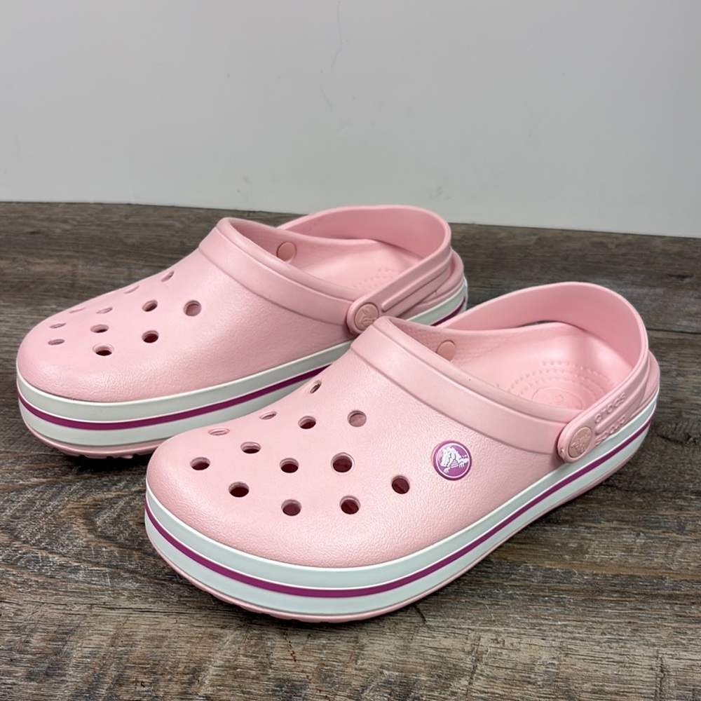 CROCS Pink Mules & Clogs